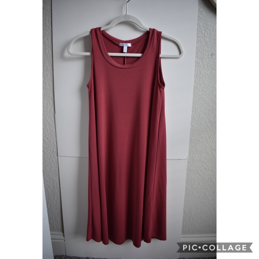 Abound Simple Mauve Mini Dress